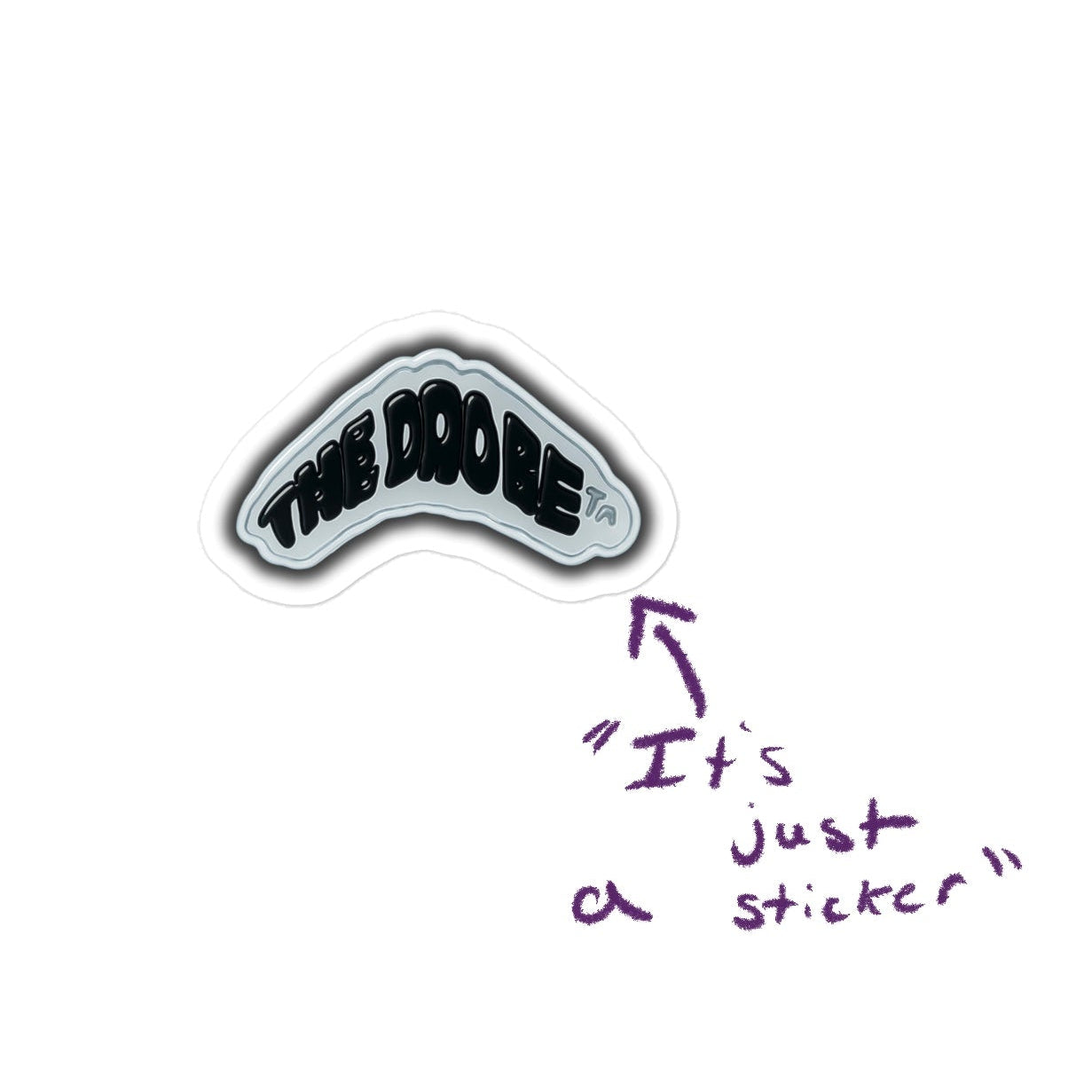 "THEDROBE" (STICKER)