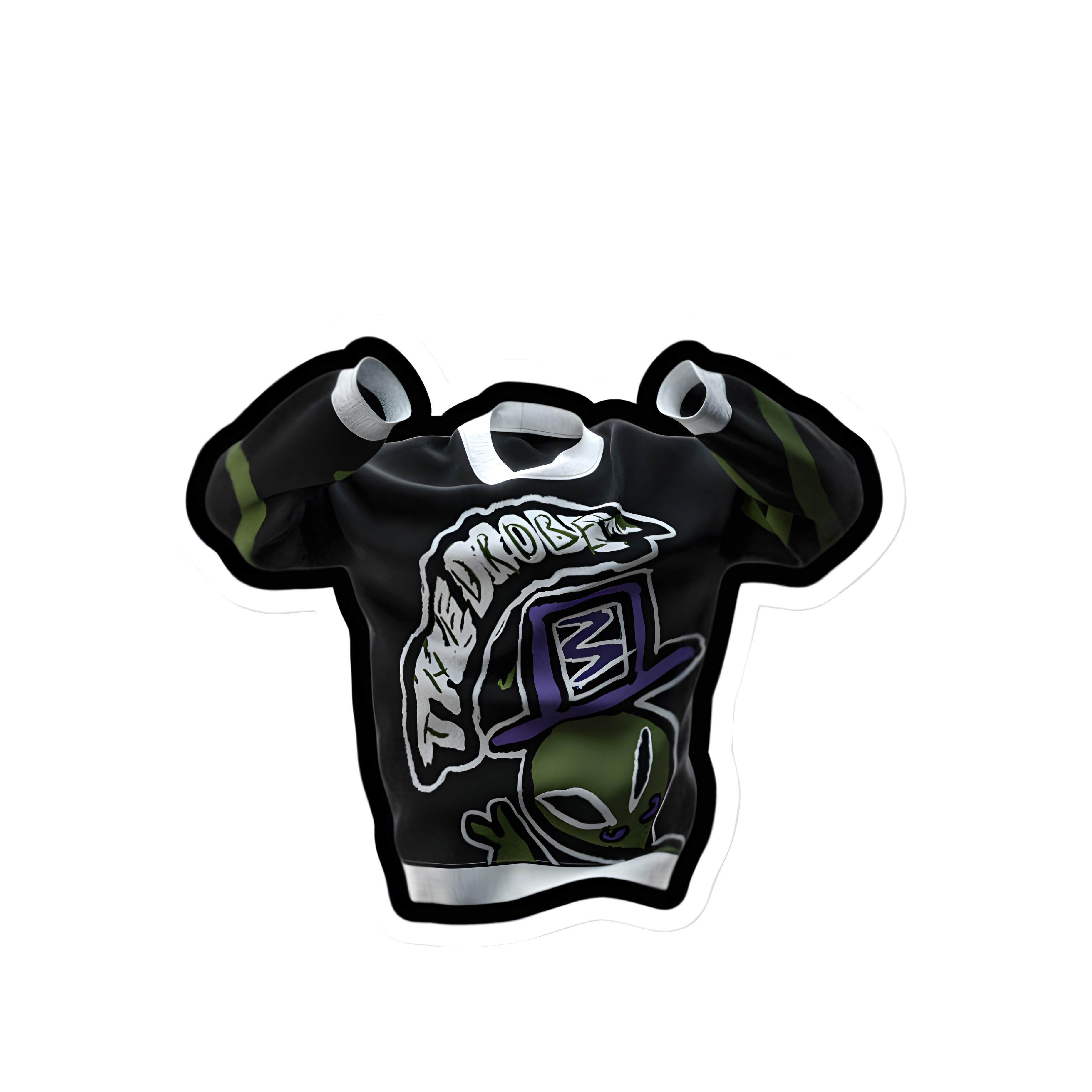 "what's ur wink purp sweat " (STICKER)