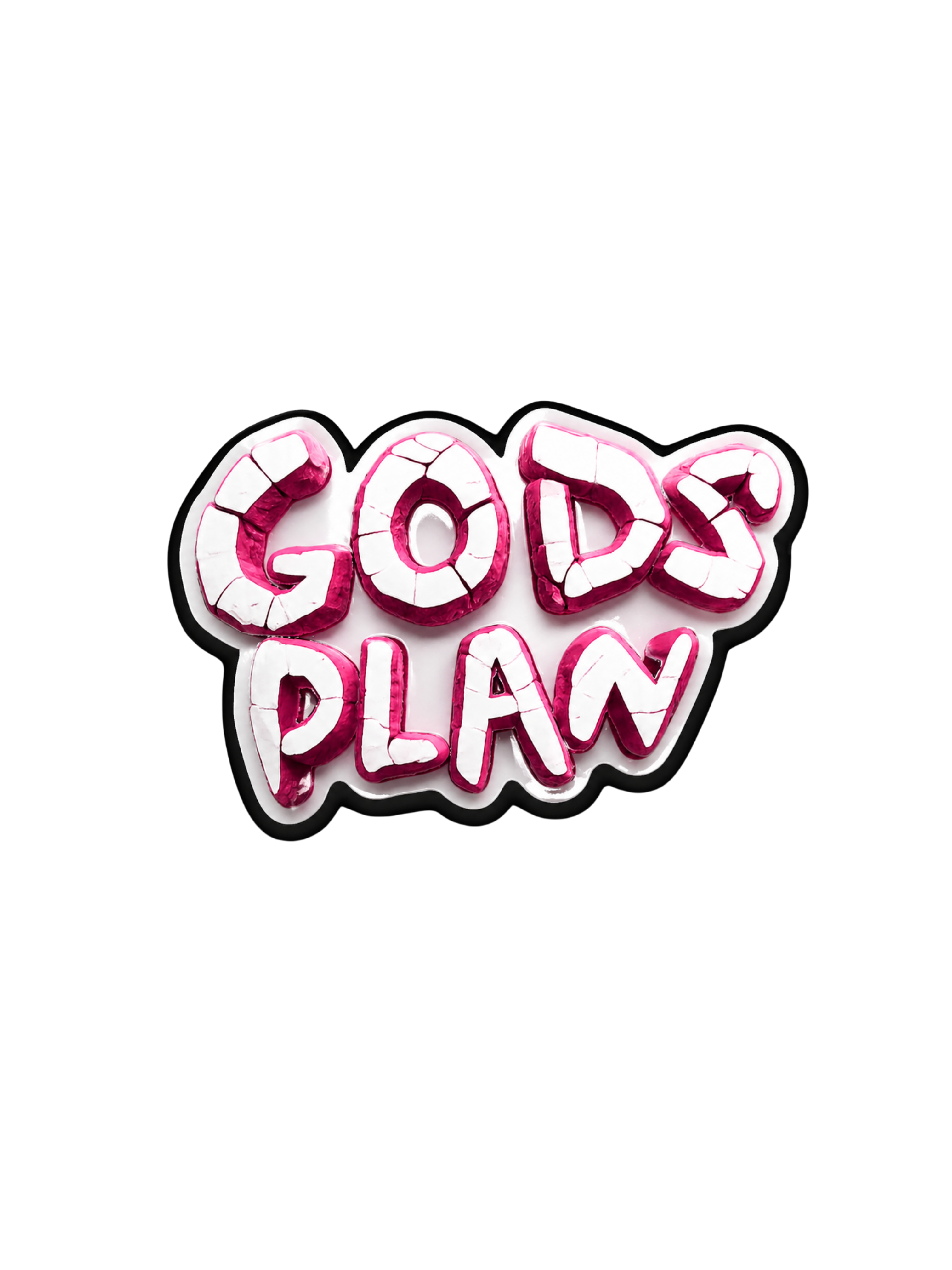 GODS PLAN STICKER
