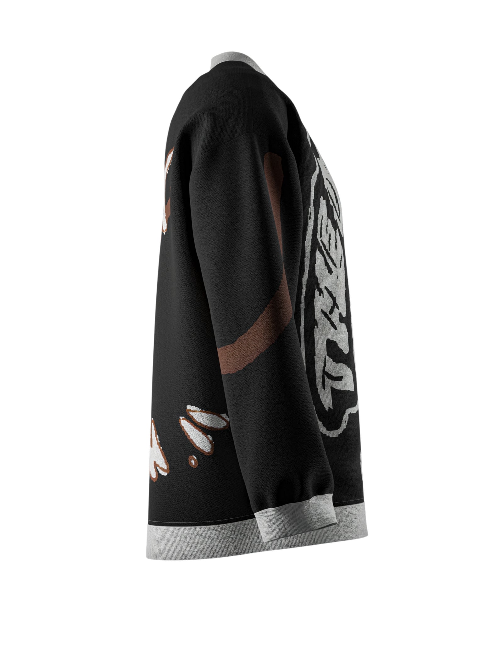 "what's ur wink??" knitted sweat (soil)