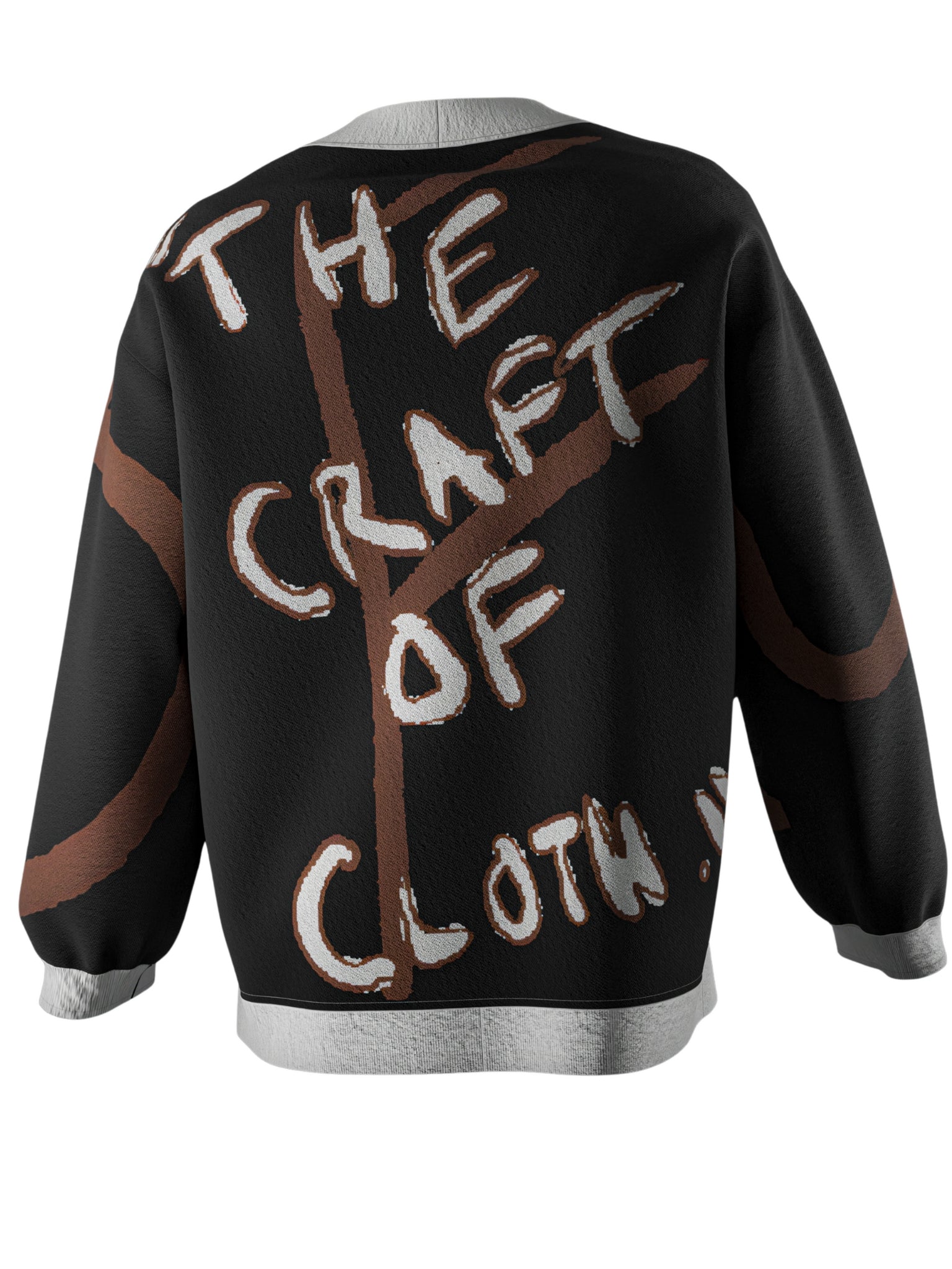 "what's ur wink??" knitted sweat (soil)