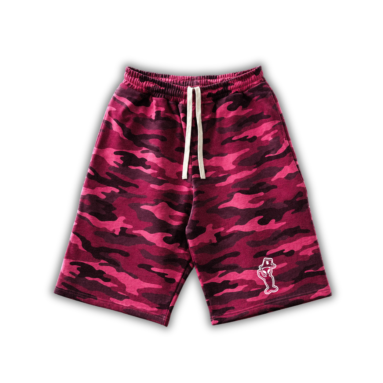 PINK CAMO SHORTS