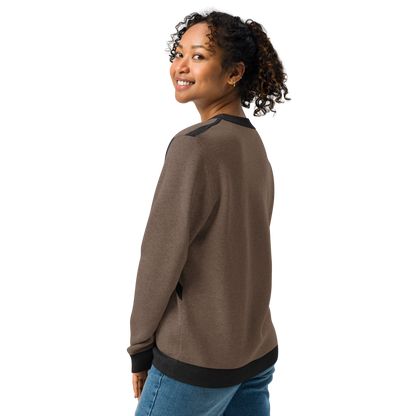 Knitted crew neck sweater