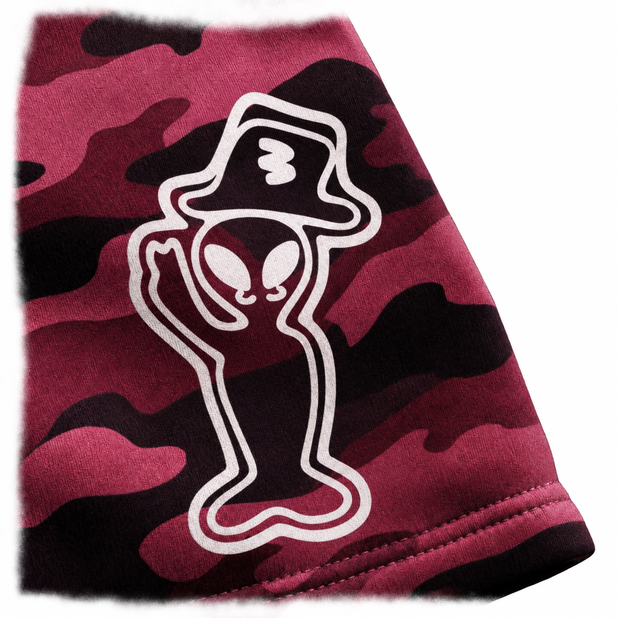 PINK CAMO SHORTS
