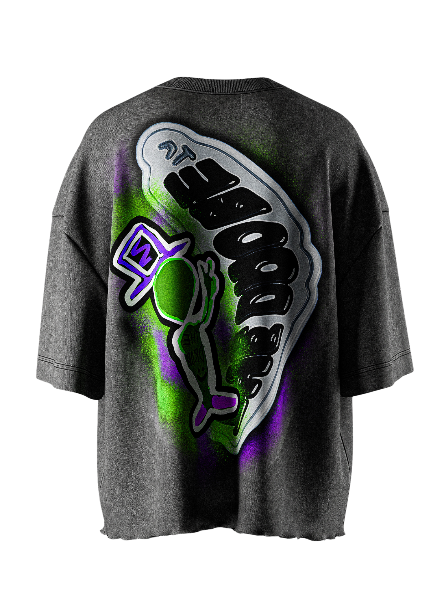 wink tee ripped (cement)