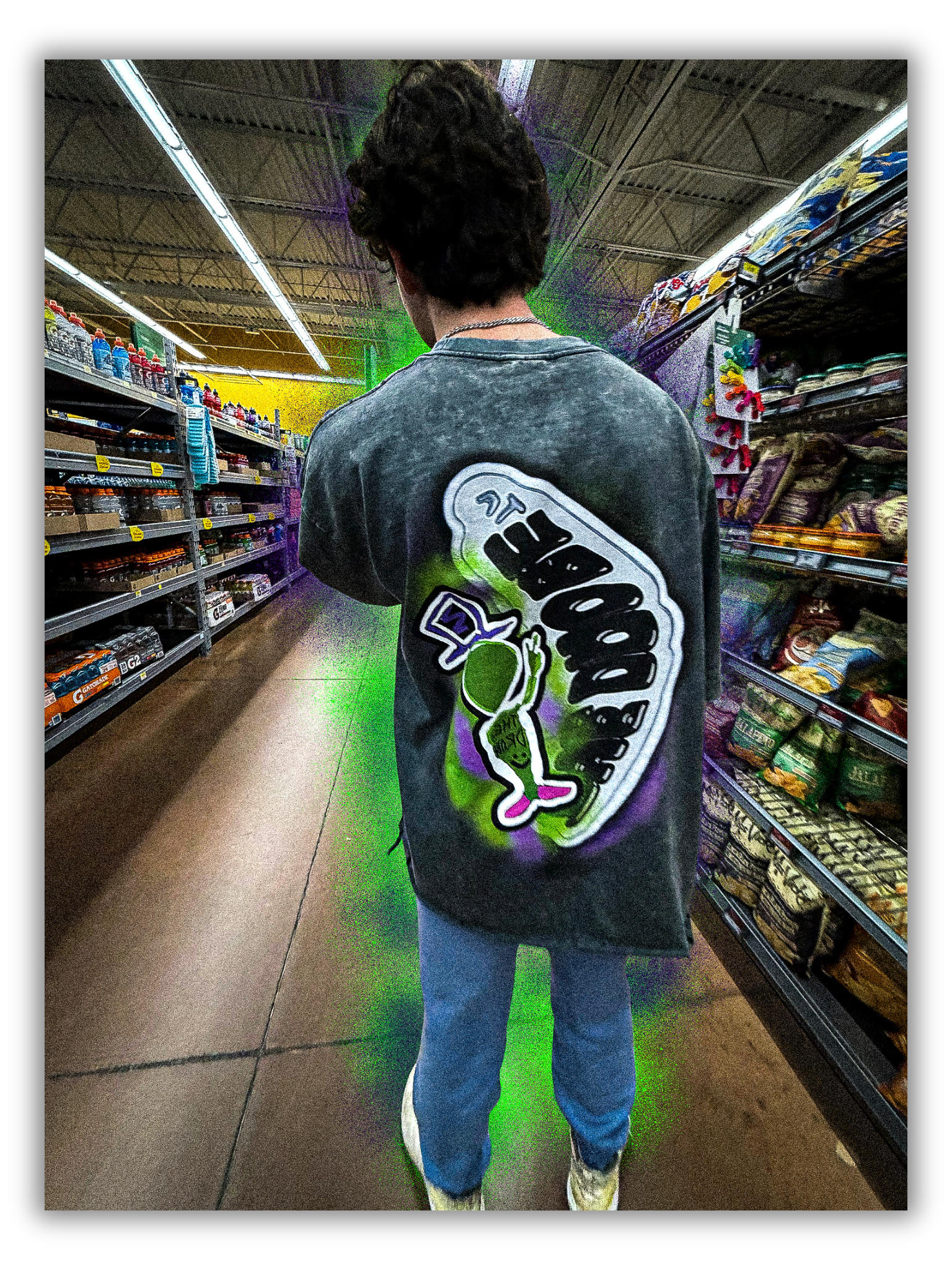 wink tee ripped (cement)